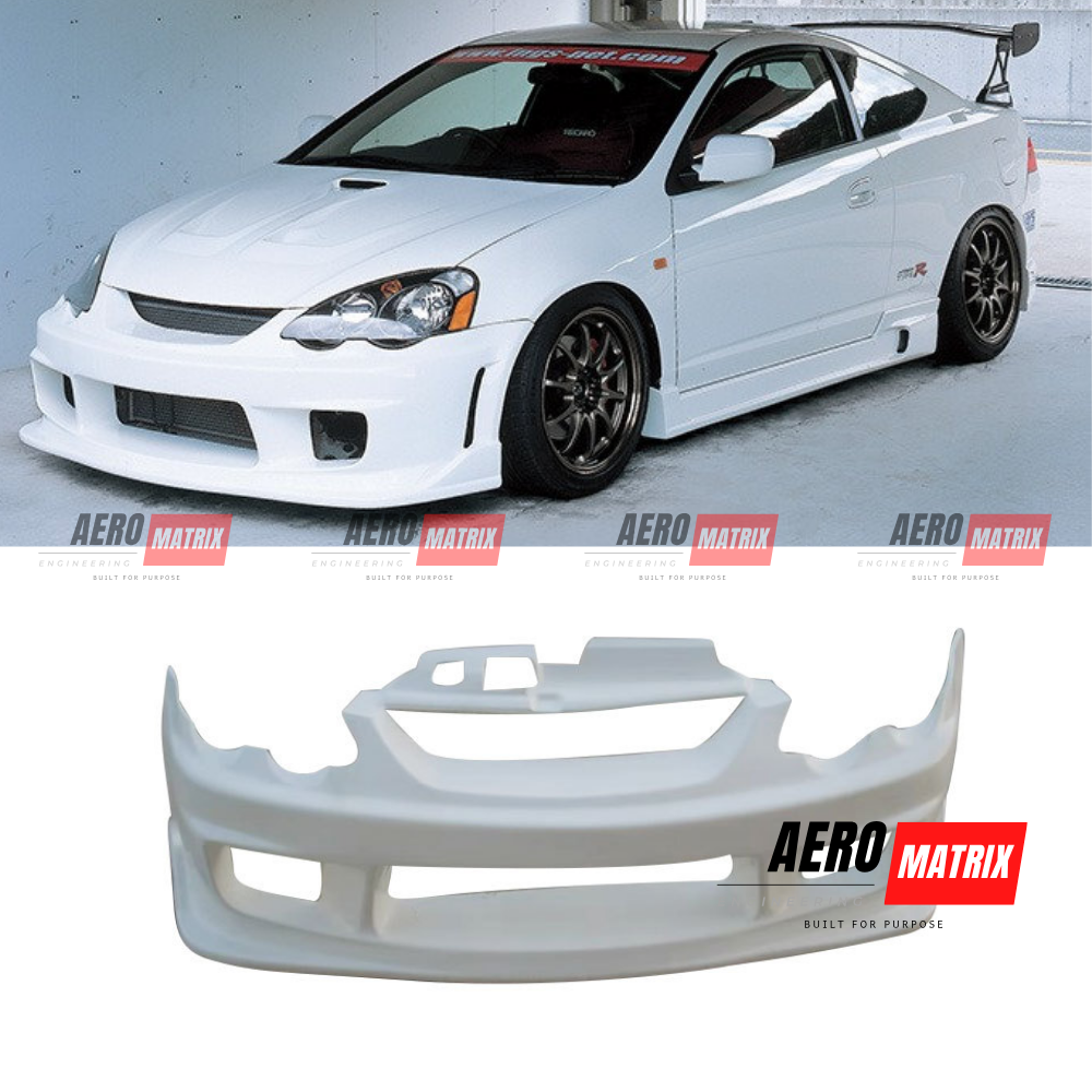 Honda Integra DC5 2002–2006 Ings Style Front Bumper Front Bumper (Fibre Glass) Front Bumper – Fibre Glass