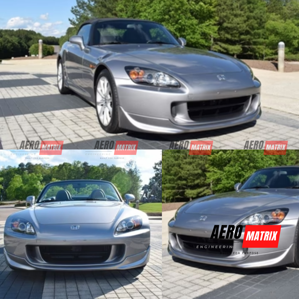 Honda S2000 1999–2009 AP2 Style Front Lip (Fibre Glass)