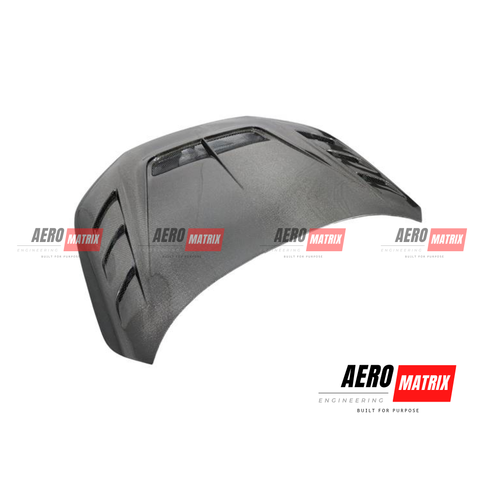 Honda Civic FL5 Type R 2022+ Varis Arising 1 Evo Style Bonnet (Carbon Fibre)