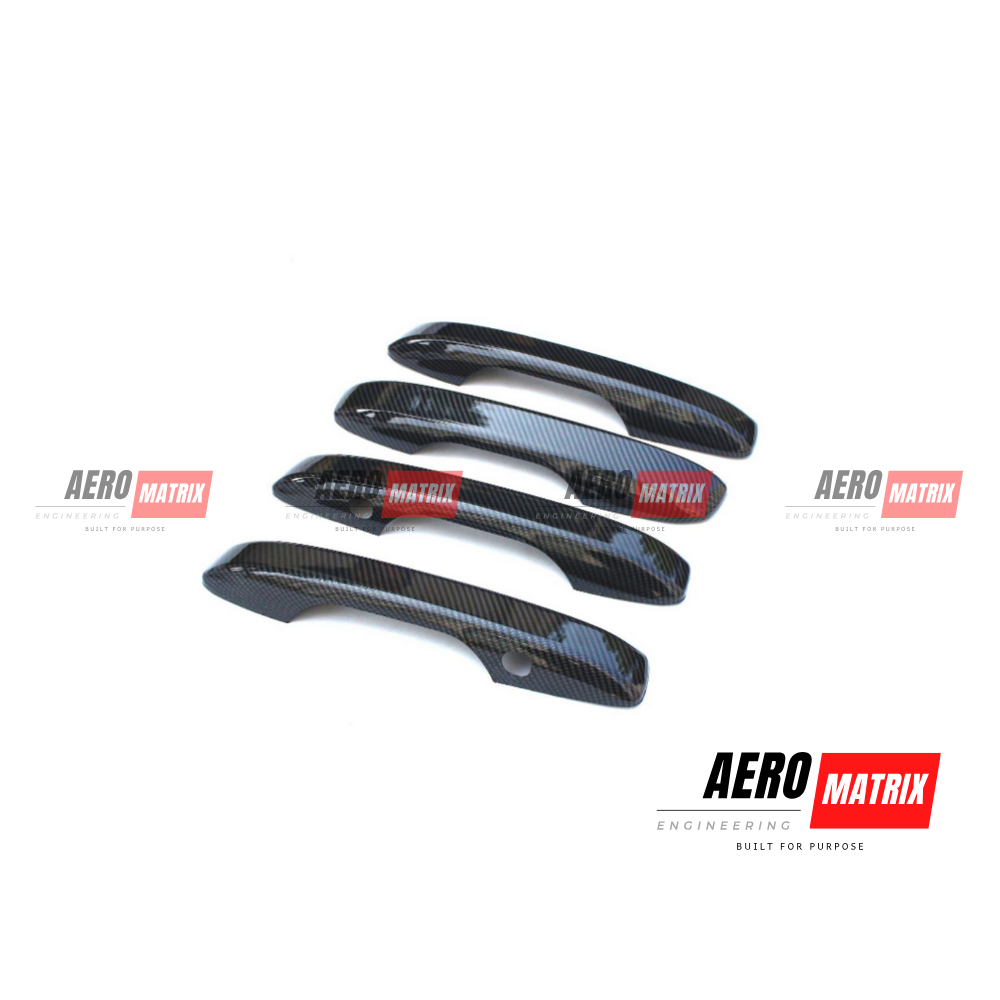 Honda Civic FL5 2022+ Door Handles – Carbon Fibre Gloss
