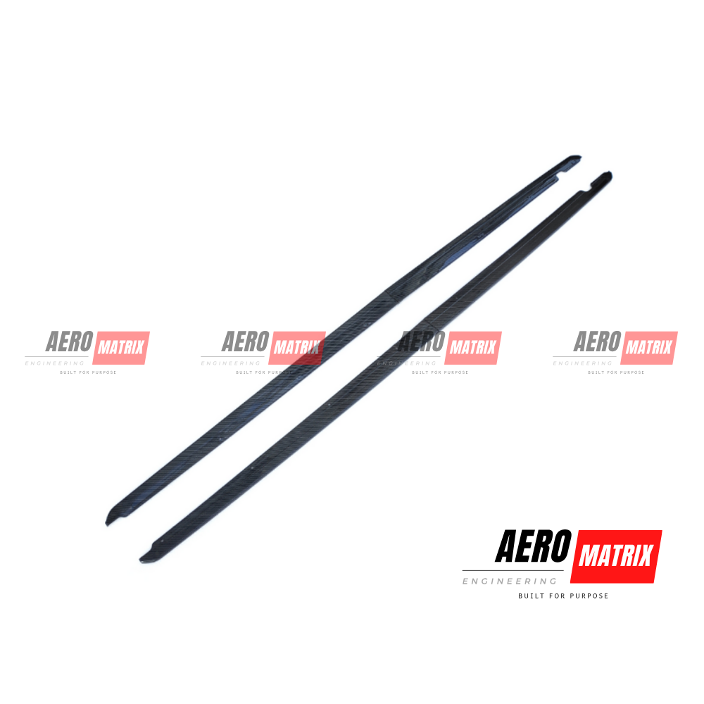 Honda Civic FL1 2022–2024 OE Side Skirting – Carbon Fibre Gloss