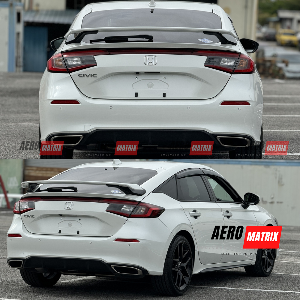 Honda Civic FL1 2022–2024 HPD Style Spoiler (Gloss Black)