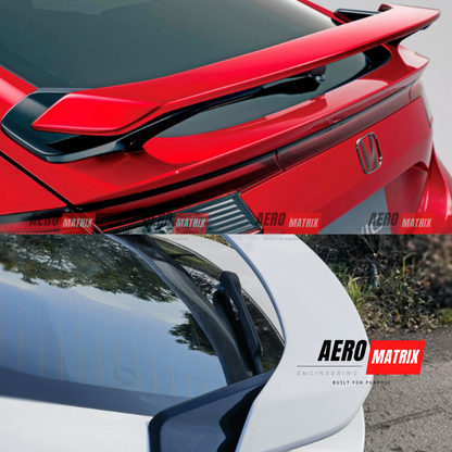 Honda Civic FL1 2022–2024 HPD Style Spoiler (Gloss Black)