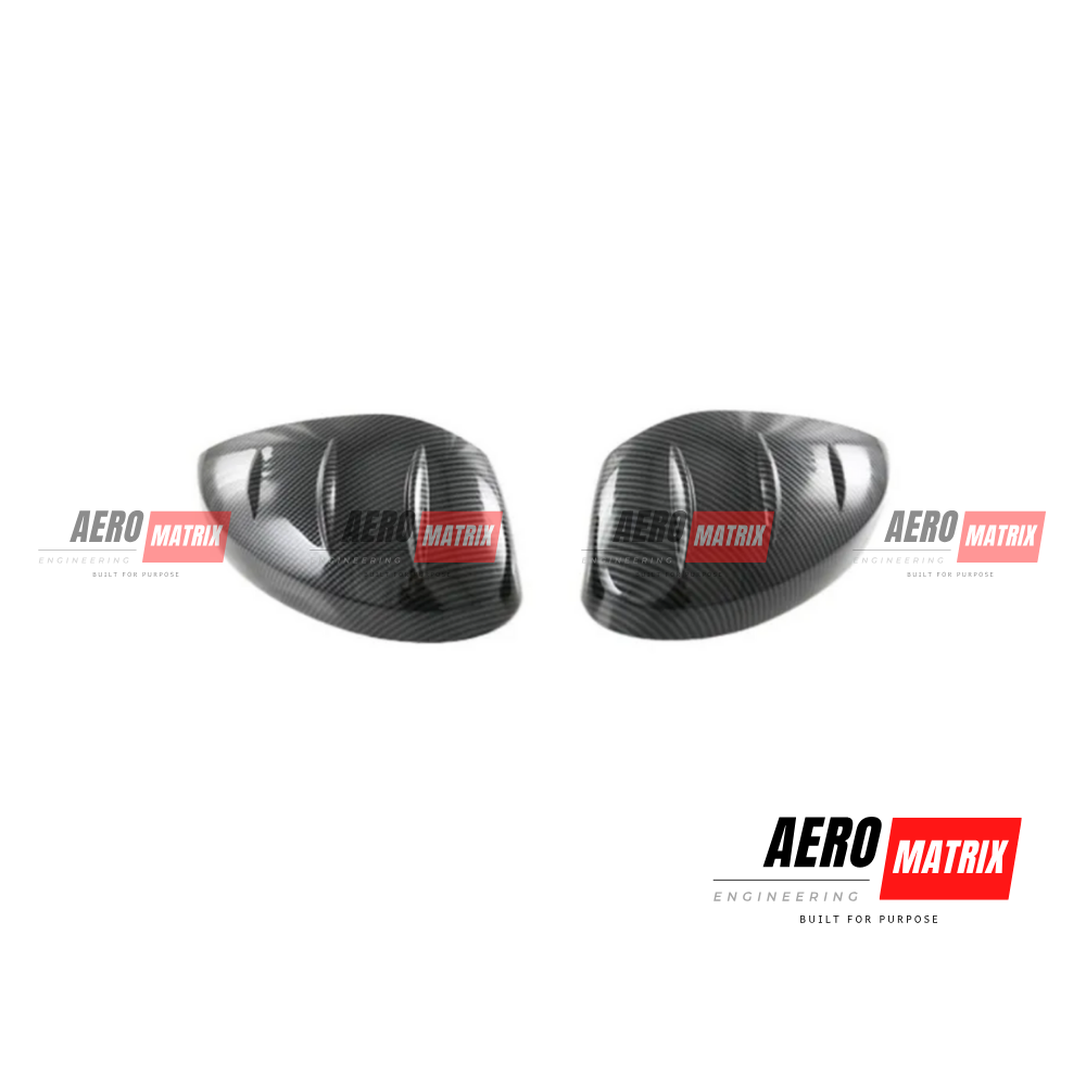 Honda Civic FL1 2022–2024 Mirror Covers – Carbon Fibre Gloss/Gloss Black – Aero Matrix Engineering