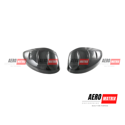 Honda Civic FL1 2022–2024 Mirror Covers – Carbon Fibre Gloss/Gloss Black – Aero Matrix Engineering