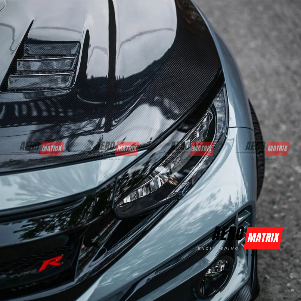 Honda Civic FK8 & FK7 2017–2021 MMA Bonnet (Carbon Fibre)