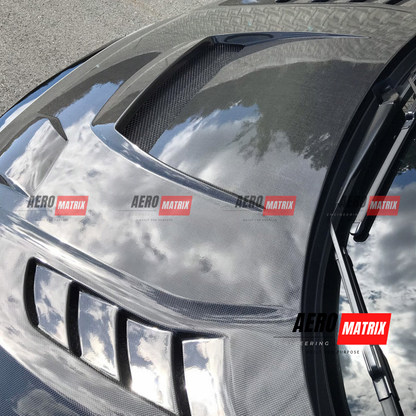 Honda Civic FK8 & FK7 2017–2021 VR Bonnet (Carbon Fibre)