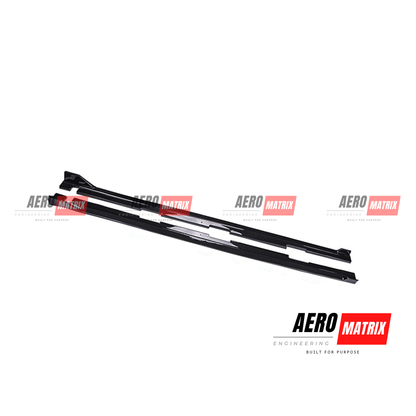 Honda Civic FK7 2017–2021 AME V1 Side Skirting (Gloss Black)