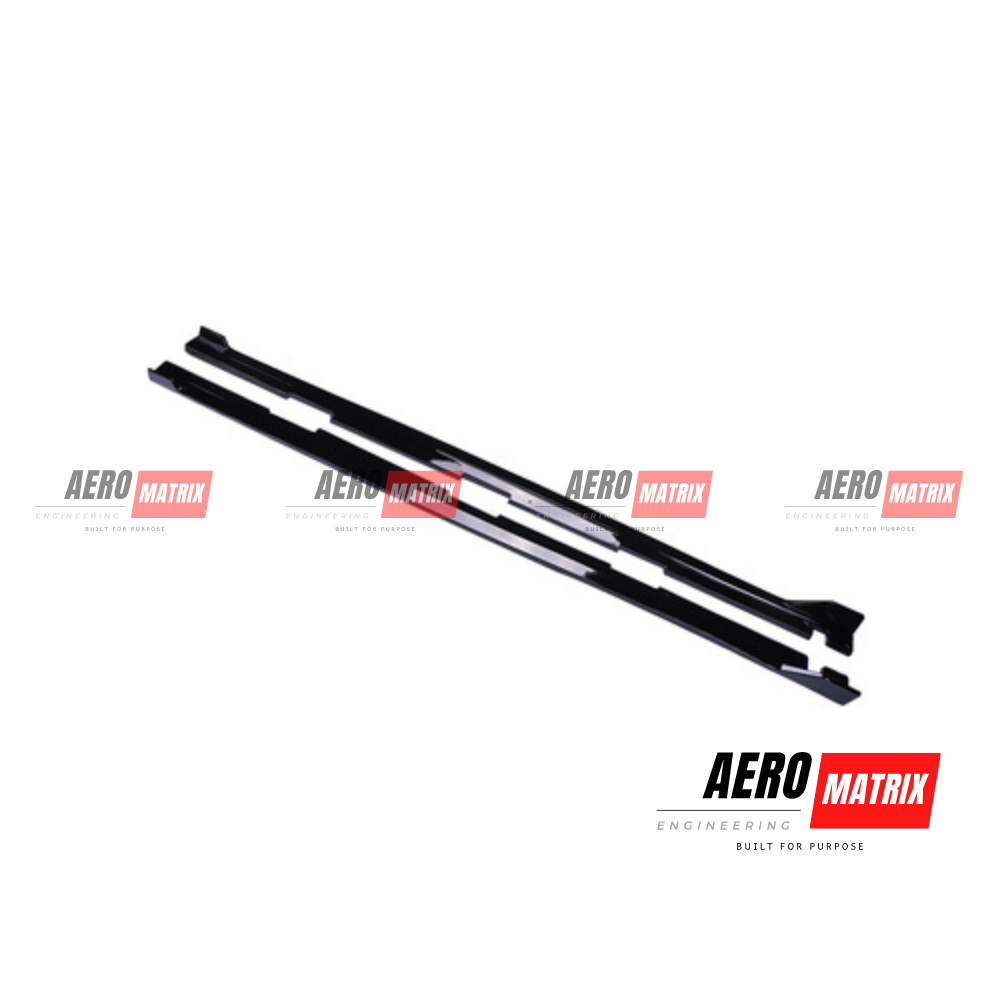 Honda Civic FK7 2017–2021 AME V1 Side Skirting (Gloss Black)