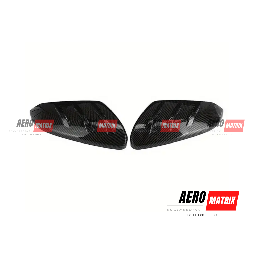 Honda Civic FK7 2017–2021 Mirror Covers – Carbon Fibre Gloss – Aero Matrix Engineering