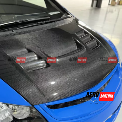 Honda Civic FD2/FD1 Type R 2006–2011 INGs N Spec Style Bonnet (Carbon Fibre)