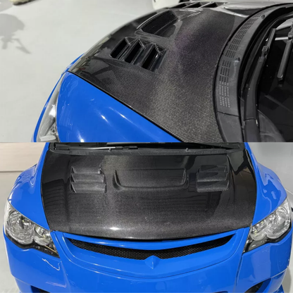 Honda Civic FD2/FD1 Type R 2006–2011 INGs N Spec Style Bonnet (Carbon Fibre)