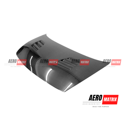 Honda Civic FD2/FD1 Type R 2006–2011 M&M Bonnet – Carbon Fibre