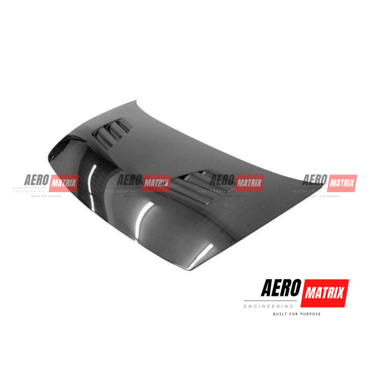 Honda Civic FD2/FD1 Type R 2006–2011 M&M Bonnet – Carbon Fibre