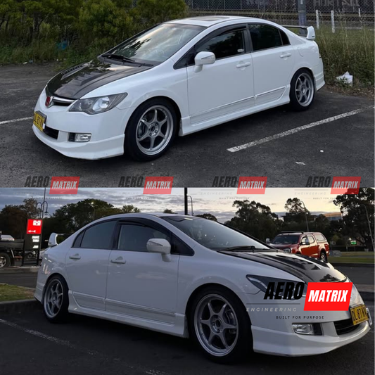 Honda Civic FD2/FD1 Type R 2006–2011 Feels Style Bonnet (Carbon Fibre)