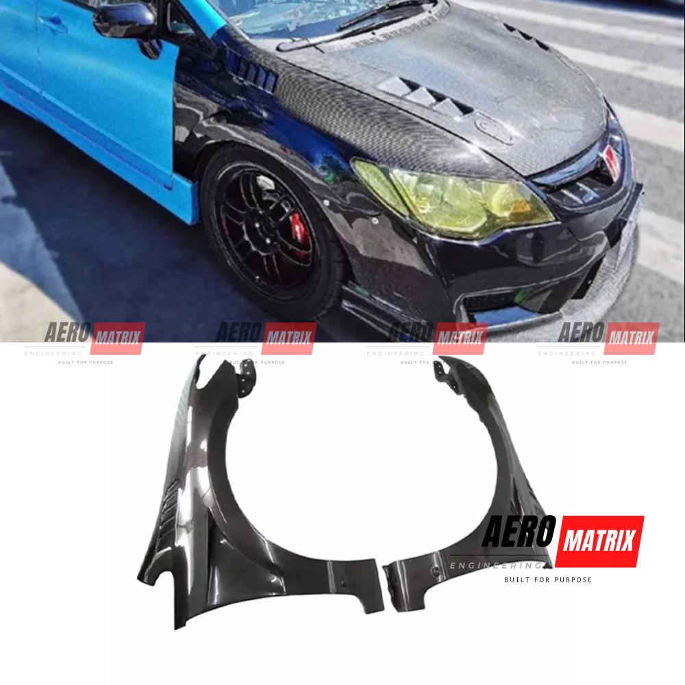 Honda Civic FD2/FD1 Type R 2006–2011 J's Racing Style Fender