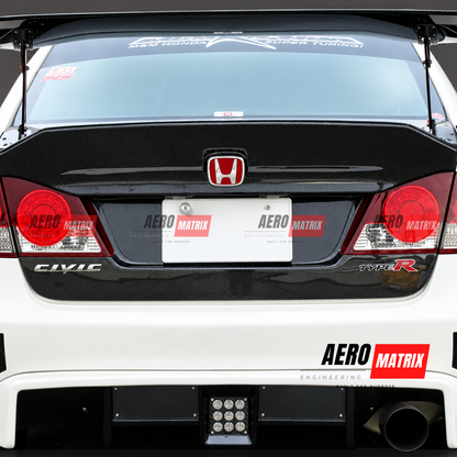 Honda Civic FD2/FD1 Type R 2006–2011 M&M Aero Ducktail Trunk (Carbon Fibre)