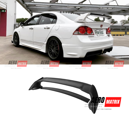 Honda Civic FD2/FD1 Type R 2006–2011 Mugen Type R Style Spoiler – Gloss Black