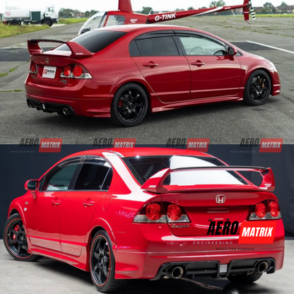 Honda Civic FD2/FD1 Type R 2006–2011 Mugen Type R Style Spoiler (Gloss Black)