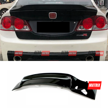 Honda Civic FD2/FD1 Type R 2006–2011 Renntech Style Spoiler (Gloss Black)