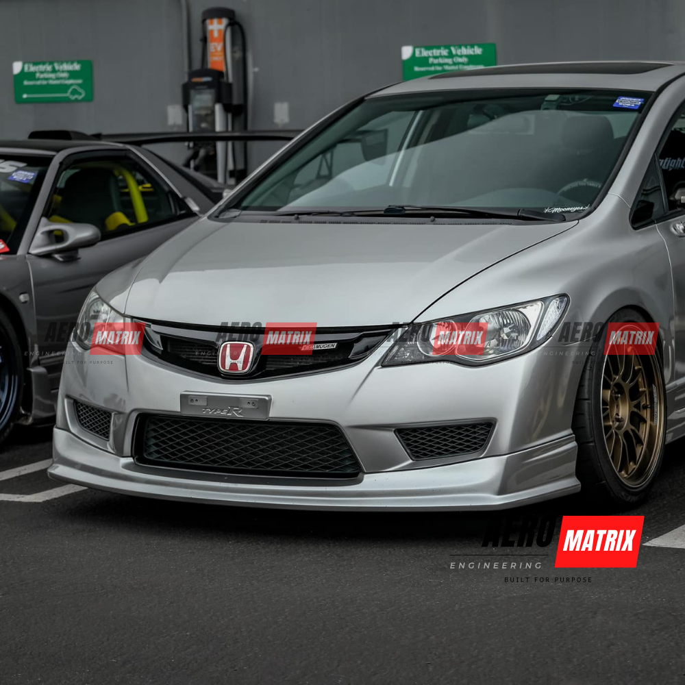 Honda Civic FD2/FD1 Type R 2006–2011 Mugen FD2 Style Grille – Gloss Black