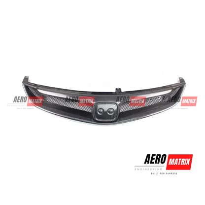 Honda Civic FD2/FD1 Type R 2006–2011 Mugen FD2 Style Grille – Carbon Fibre