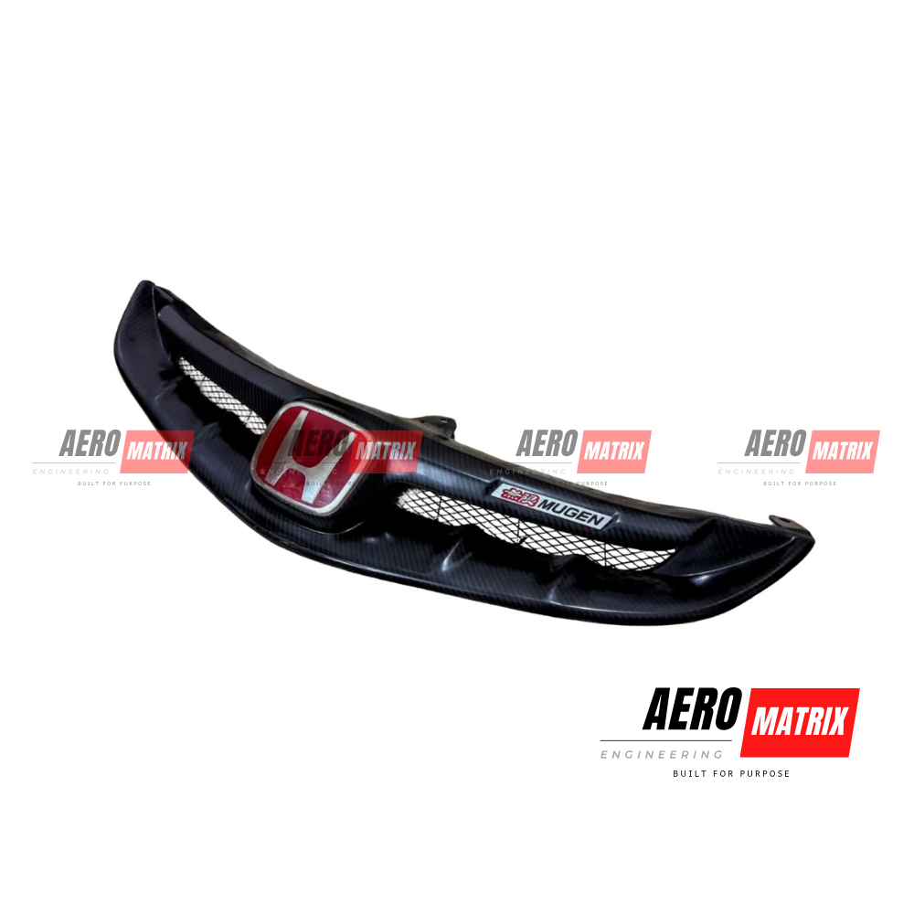 Honda Civic FD2/FD1 Type R 2006–2011 Mugen FD1 Style Grille – Fibre Glass