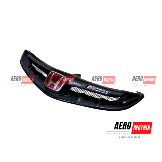 Honda Civic FD2/FD1 Type R 2006–2011 Mugen FD1 Style Grille – Fibre Glass