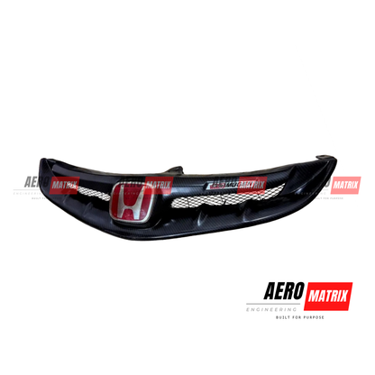 Honda Civic FD2/FD1 Type R 2006–2011 Mugen FD1 Style Grille (Fibre Glass)