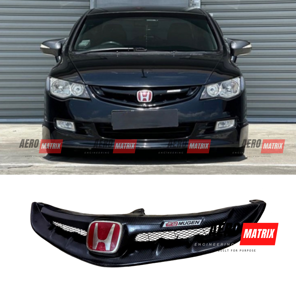 Honda Civic FD2/FD1 Type R 2006–2011 Mugen FD1 Style Grille (Fibre Glass)