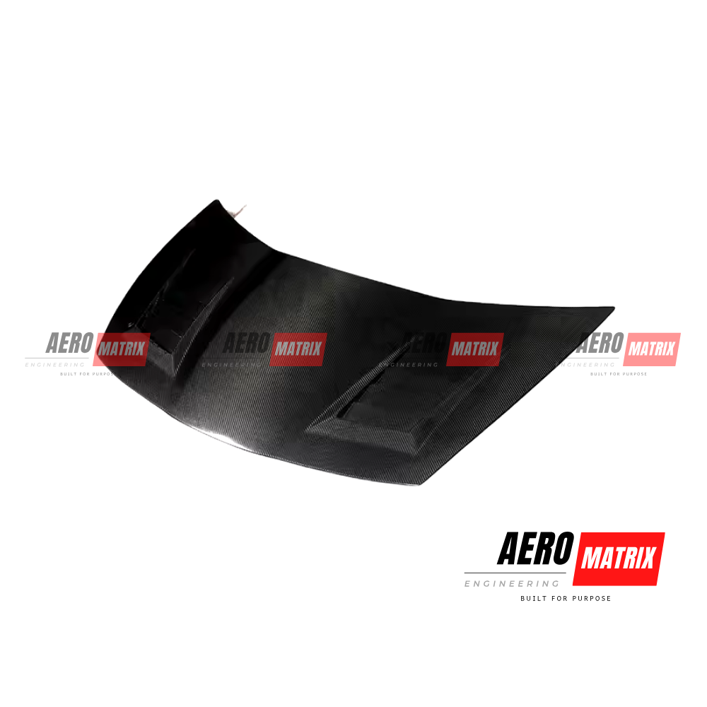 Honda Civic FN2 Type R 2007–2011 J's Racing Style Bonnet – Carbon Fibre