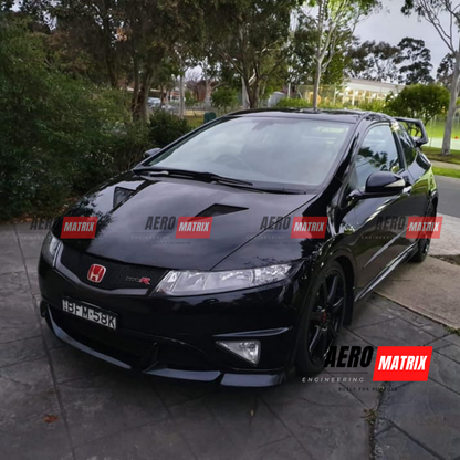Honda Civic FN2 Type R 2007–2011 Mugen Style Bonnet (Fibre Glass)