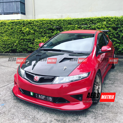 Honda Civic FN2 Type R 2007–2011 Mugen Style Bonnet (Carbon Fibre)