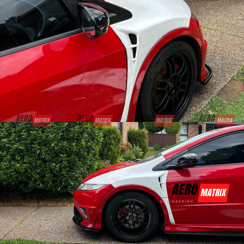 Honda Civic FN2 Type R 2007–2011 Mugen Style Fender (Fibre Glass)