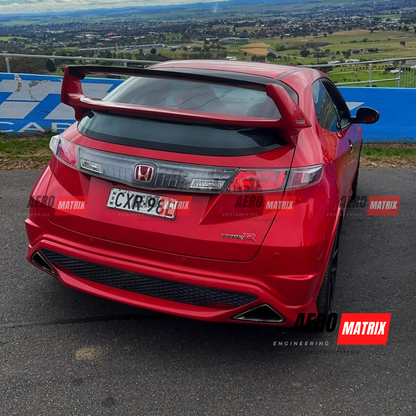 Honda Civic FN2 Type R 2007–2011 Mugen Style Spoiler (Carbon Fibre Gloss)
