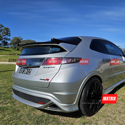 Honda Civic FN2 Type R 2007–2011 Seeker Style Spoiler (Gloss Black)