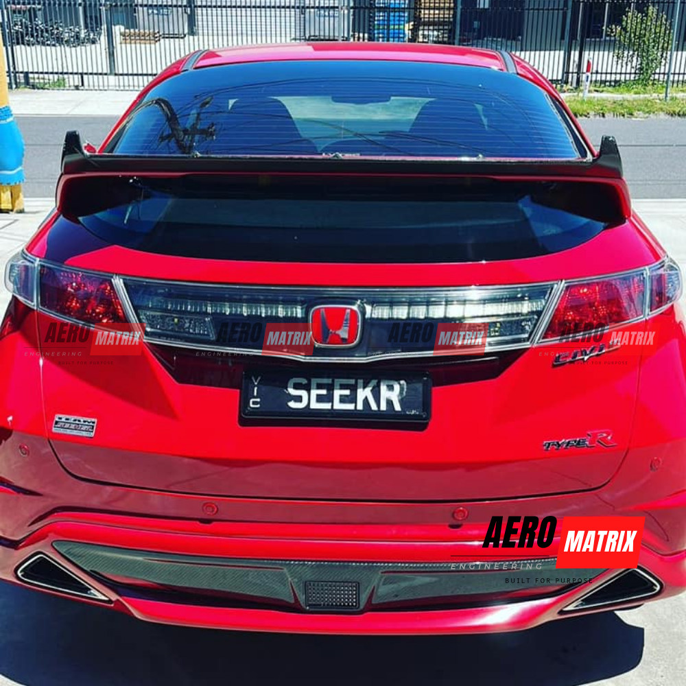 Honda Civic FN2 Type R 2007–2011 Seeker Style Spoiler (Gloss Black)