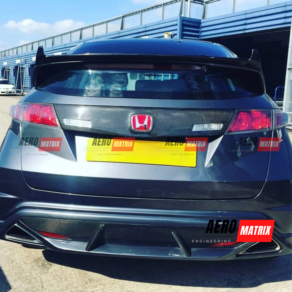 Honda Civic FN2 Type R 2007–2011 Seeker Style Spoiler (Carbon Fibre)