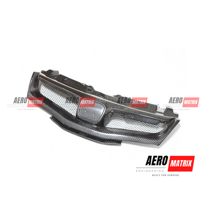 Honda Civic FN2 Type R 2007–2011 Mugen Style Grille – Carbon Fibre