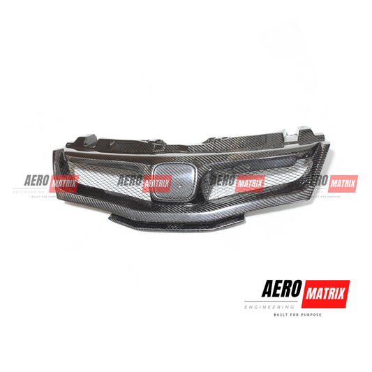 Honda Civic FN2 Type R 2007–2011 Mugen Style Grille (Carbon Fibre)