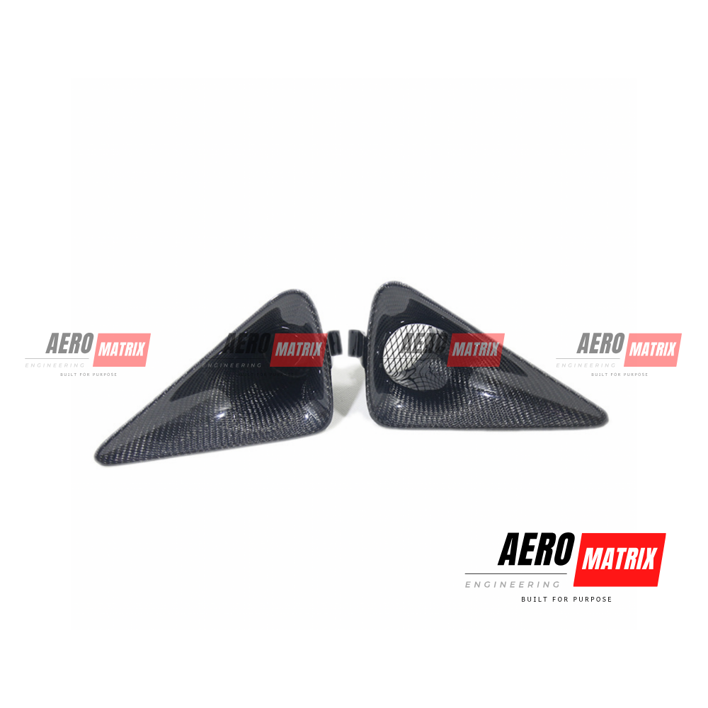 Honda Civic FN2 Type R 2007–2011 Fog Lights – Carbon Fibre – Aero Matrix Engineering