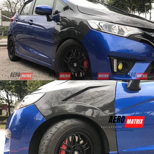 Honda Jazz GK5 2014–2020 J's Racing Style Fender (Carbon Fibre)