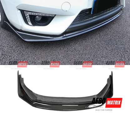Honda Jazz GK5 2014–2020 AME V1 Front Lip – Carbon Fibre Gloss