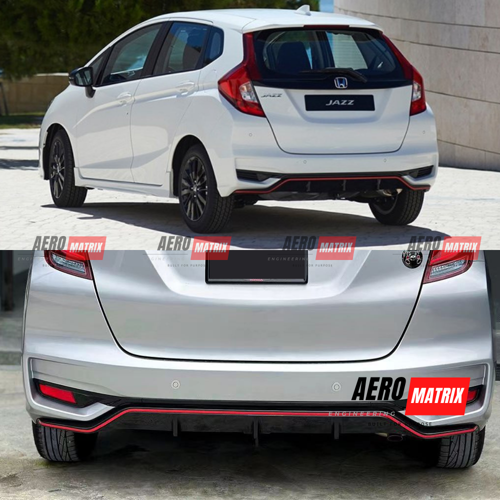 Honda Jazz GK5 2014–2020 DDPA Diffuser (Gloss Black)