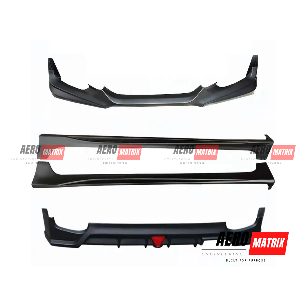 Honda Jazz GK5 2014–2020 Mugen Style V2 Full Body Kit Body Kit – Fibre Glass