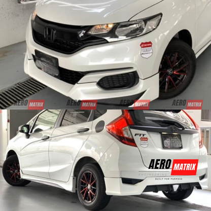 Honda Jazz GK5 2014–2020 Mugen Style V2 Full Body Kit Body Kit (Fibre Glass)