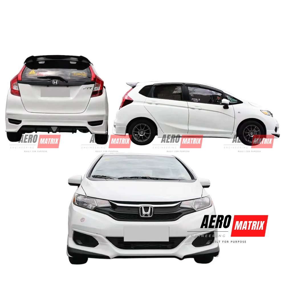 Honda Jazz GK5 2014–2020 Mugen Style V2 Full Body Kit Body Kit (Fibre Glass)