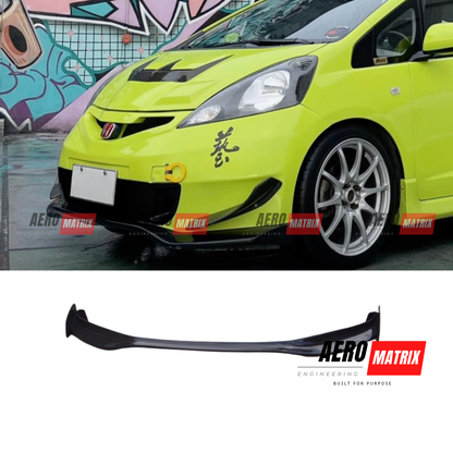 Honda Jazz GE 2008–2013 J's Racing Style Front Lip – Carbon Fibre