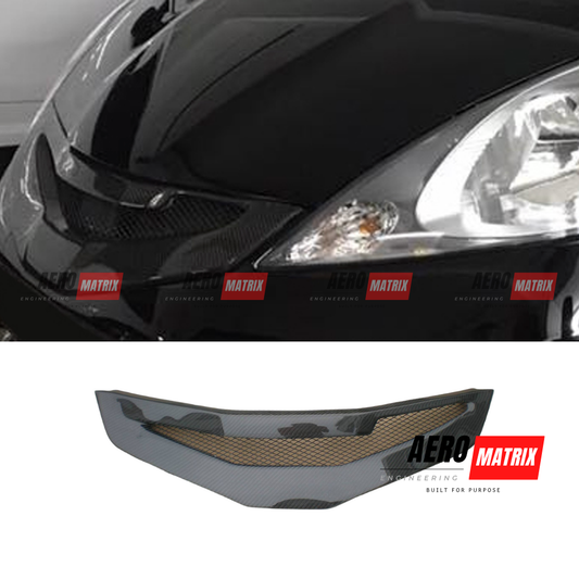 Honda Jazz GE 2008–2013 J's Racing Style Grille – Carbon Fibre