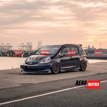 Honda Jazz GD 2002–2008 J's Racing V Type Style Bonnet (Carbon Fibre)